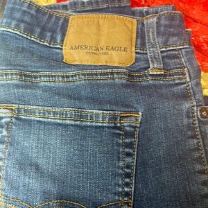 Mens American Eagle Pants 32x32 Dark Wash Extreme Flex